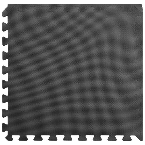  Bodenmatten 6 Stk. 2,16 m² EVA-Schaumstoff Schwarz