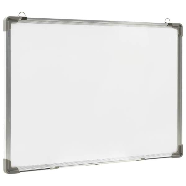  Magnetisches Whiteboard Weiß 90 x 60 cm Stahl