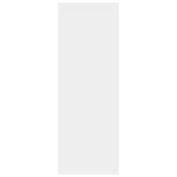  Wandregal Weiß 45,1x16x45,1 cm Holzwerkstoff