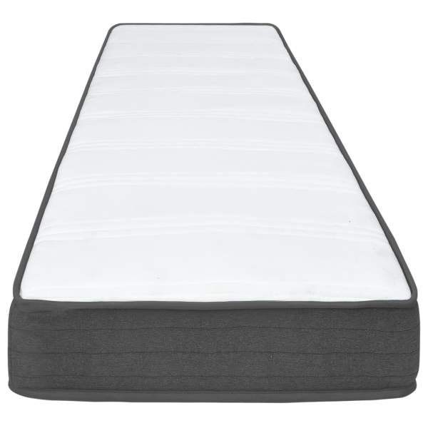  Boxspringbett Dunkelgrau Stoff 180x200 cm