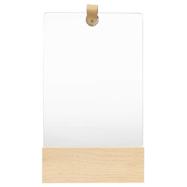  Wandspiegel Kiefer Massivholz 23x39,5 cm