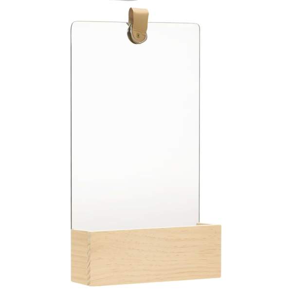  Wandspiegel Kiefer Massivholz 23x39,5 cm
