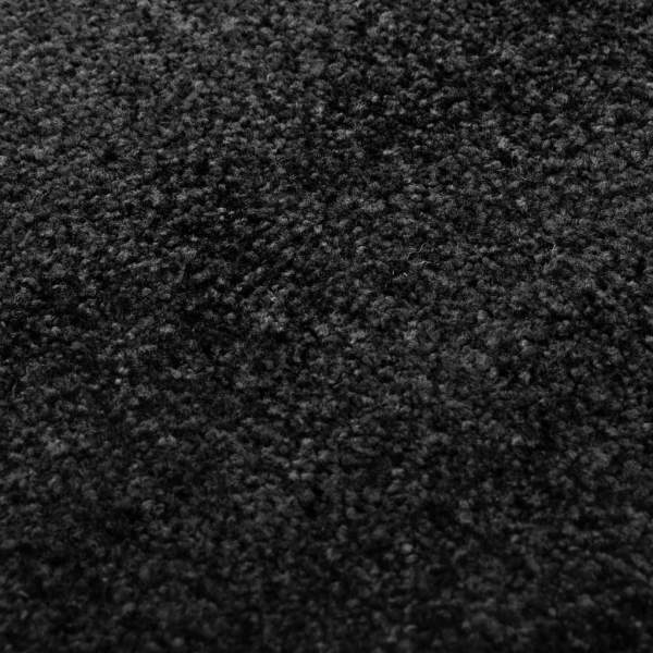  Fußmatte Waschbar Schwarz 60x180 cm 