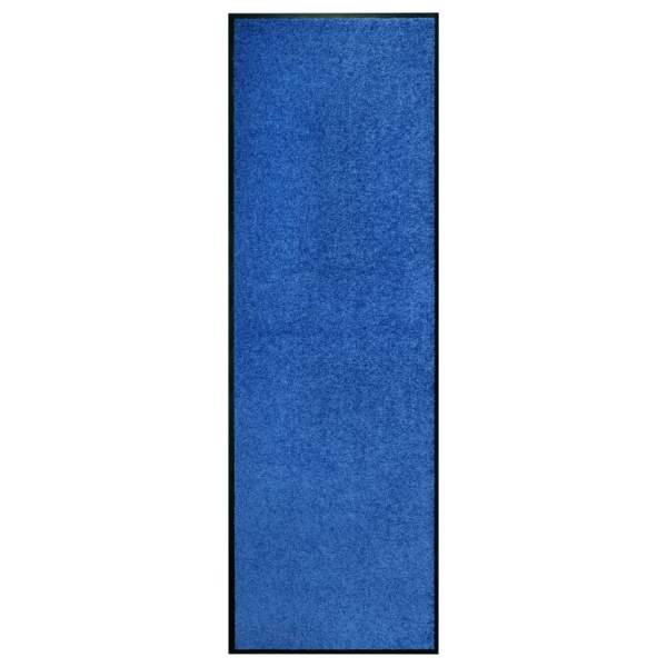  Fußmatte Waschbar Blau 60x180 cm