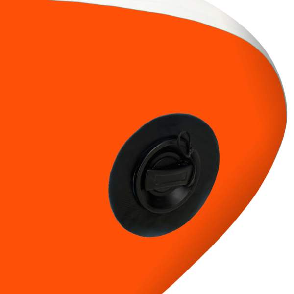  SUP-Board-Set Aufblasbar 366x76x15 cm Orange