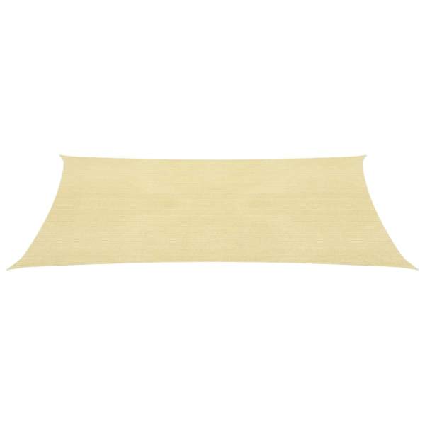  Sonnensegel 160 g/m² Beige 2x4,5 m HDPE