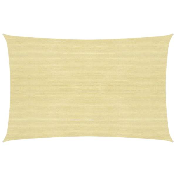  Sonnensegel 160 g/m² Beige 3x4,5 m HDPE  