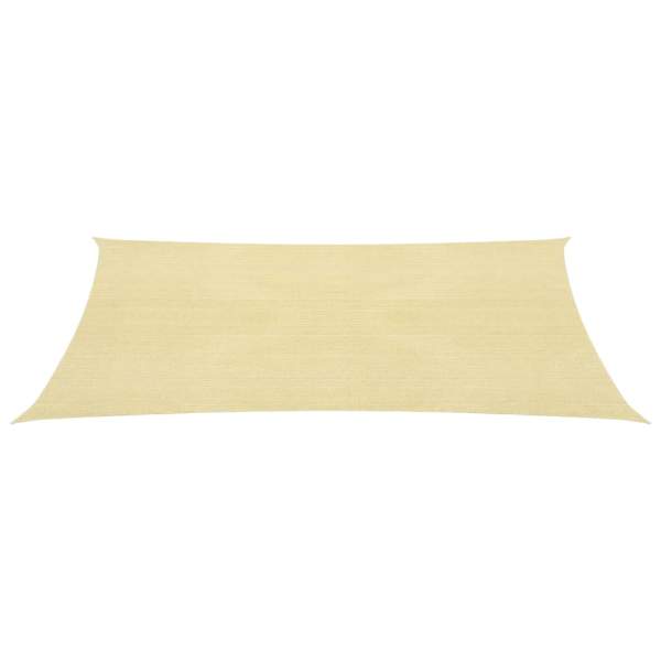  Sonnensegel 160 g/m² Beige 3x4,5 m HDPE  