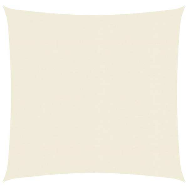  Sonnensegel 160 g/m² Creme 2,5x2,5 m HDPE