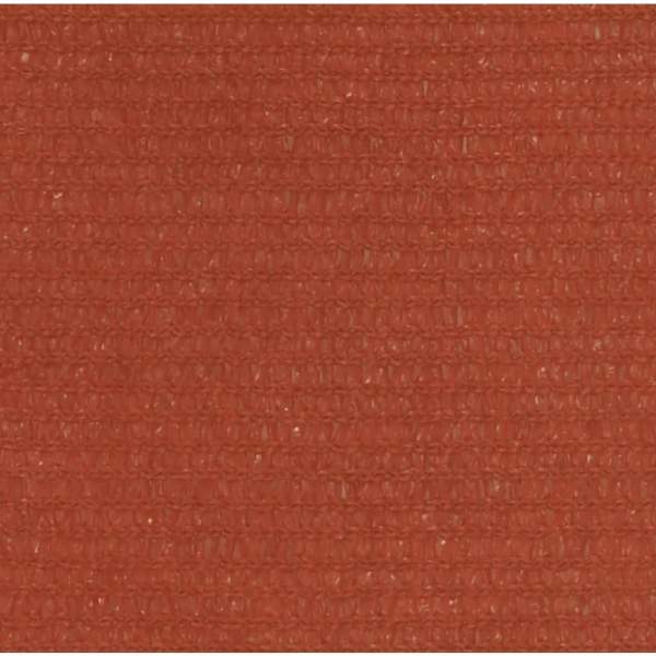  Sonnensegel 160 g/m² Terrakottarot 6x8 m HDPE