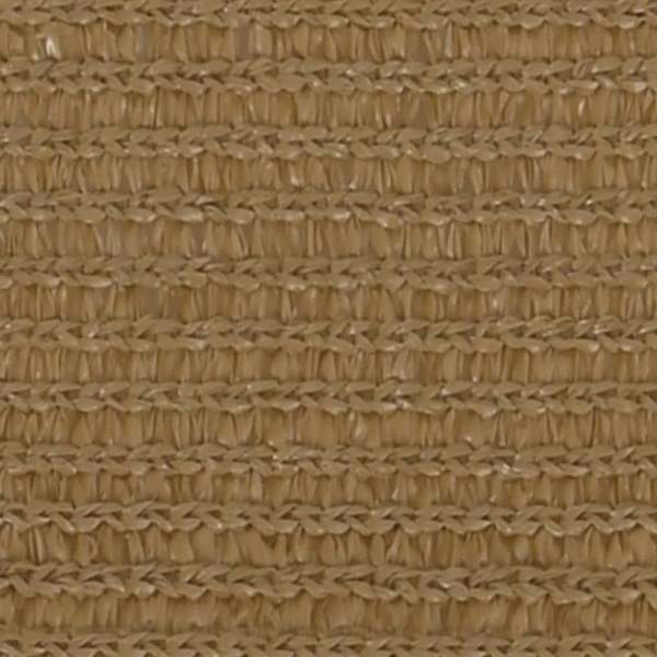  Sonnensegel 160 g/m² Taupe 2x4,5 m HDPE