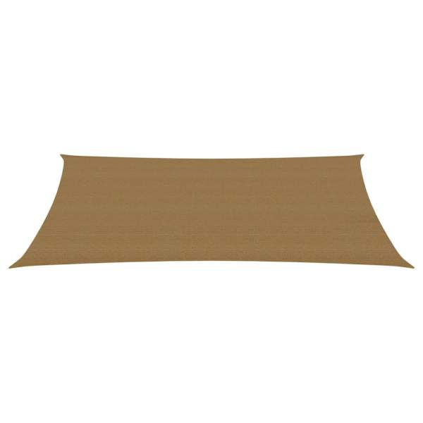  Sonnensegel 160 g/m² Taupe 2x4,5 m HDPE