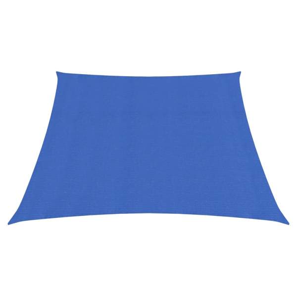 Sonnensegel 160 g/m² Blau 3/4x2 m HDPE 