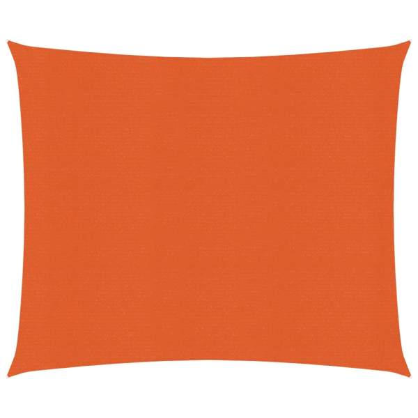 Sonnensegel 160 g/m² Orange 3,6x3,6 m HDPE