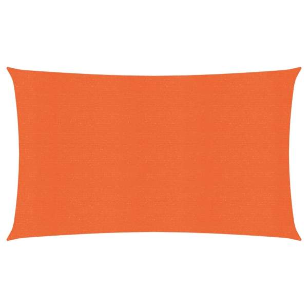  Sonnensegel 160 g/m² Orange 2x5 m HDPE