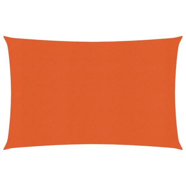 Sonnensegel 160 g/m² Orange 2,5x4 m HDPE