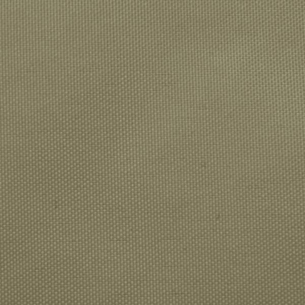  Sonnensegel Oxford-Gewebe Dreieckig 3x4x5 m Beige  