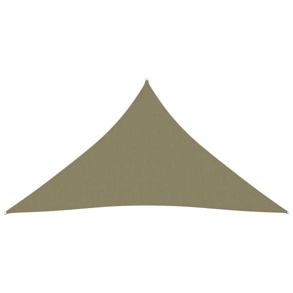  Sonnensegel Oxford-Gewebe Dreieckig 4x5x5 m Beige  