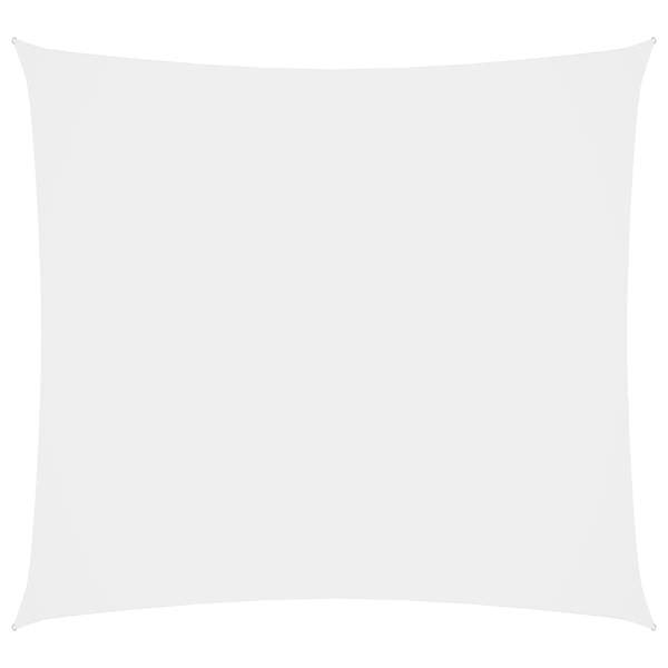  Sonnensegel Oxford-Gewebe Quadratisch 4,5x4,5 m Weiß