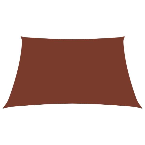  Sonnensegel Oxford-Gewebe Quadratisch 4,5x4,5 m Terracotta