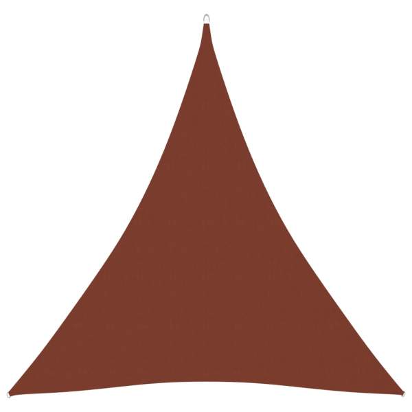  Sonnensegel Oxford-Gewebe Dreieckig 4,5x4,5x4,5m Terrakotta-Rot