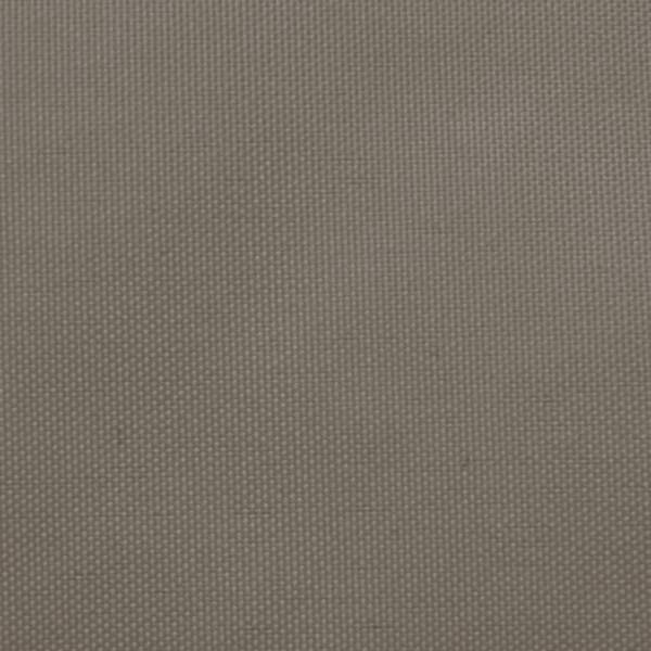  Sonnensegel Oxford-Gewebe Quadratisch 7x7 m Taupe