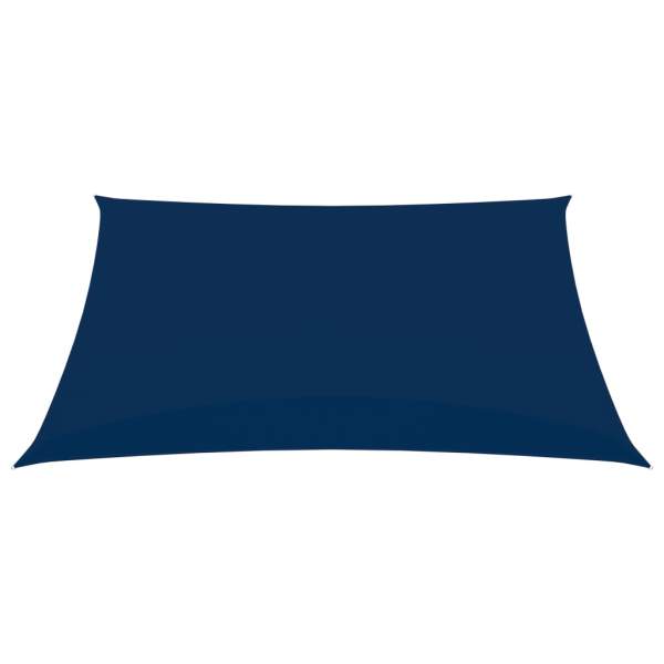  Sonnensegel Oxford-Gewebe Rechteckig 5x6 m Blau