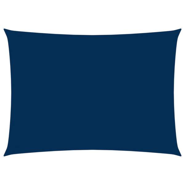  Sonnensegel Oxford-Gewebe Rechteckig 5x7 m Blau