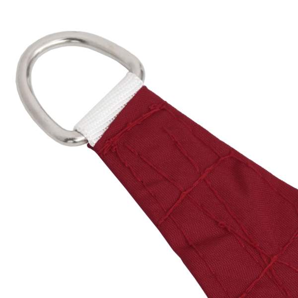  Sonnensegel Oxford-Gewebe Trapezförmig 2/4x3 m Rot