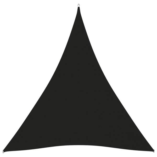  Sonnensegel Oxford-Gewebe Dreieckig 5x6x6 m Schwarz