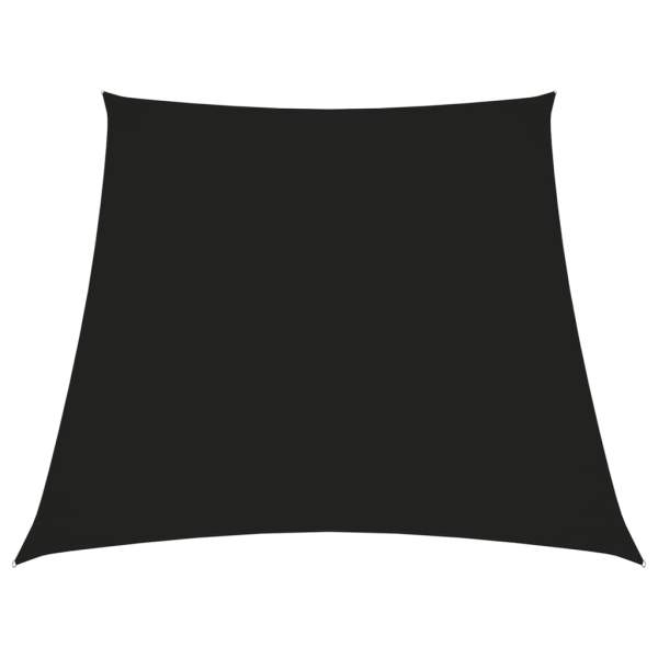  Sonnensegel Oxford-Gewebe Trapezförmig 3/5x4 m Schwarz