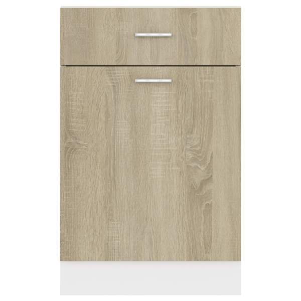  Schubunterschrank Lyon Sonoma-Eiche 50x46x81,5 cm Holzwerkstoff