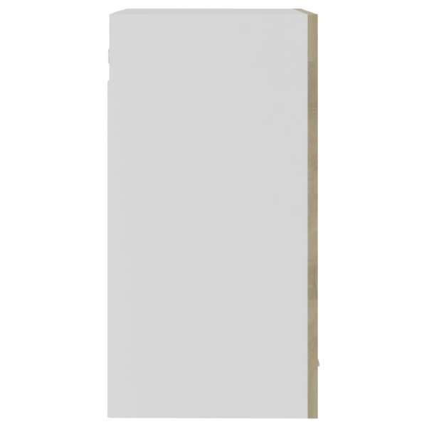  Hängeglasschrank Lyon Sonoma-Eiche 40x31x60 cm Holzwerkstoff