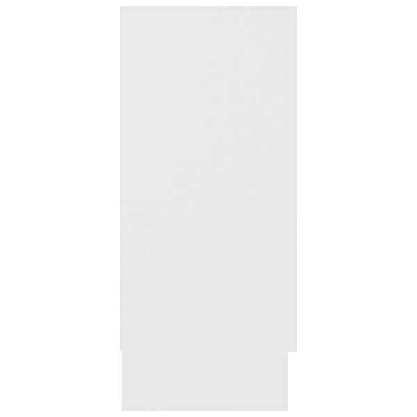  Sideboard Weiß 120x30,5x70 cm Holzwerkstoff