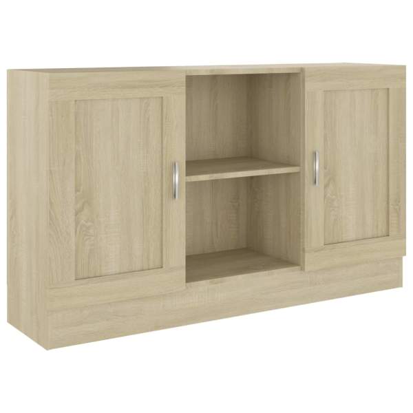  Sideboard Sonoma-Eiche 120x30,5x70 cm Holzwerkstoff