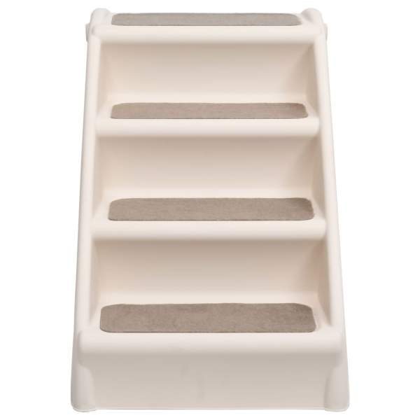  Hundetreppe Klappbar Creme 62x40x49,5 cm 