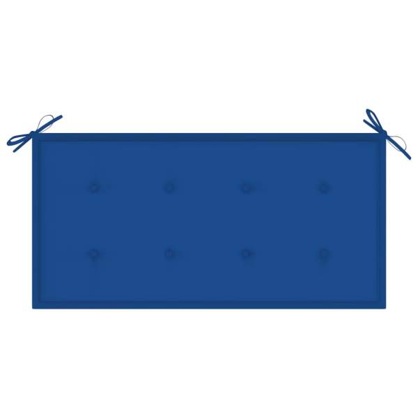  Gartenbank-Auflage Königsblau 100x50x3 cm Oxford-Gewebe
