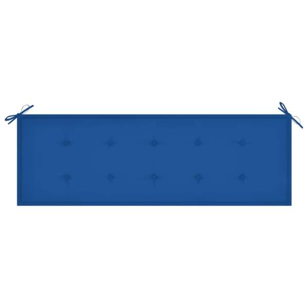  Gartenbank-Auflage Königsblau 150x50x3 cm Oxford-Gewebe