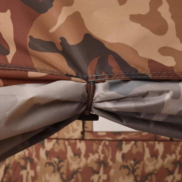  Camping-Zelt Iglu 650x240x190 cm 8 Personen Camouflage