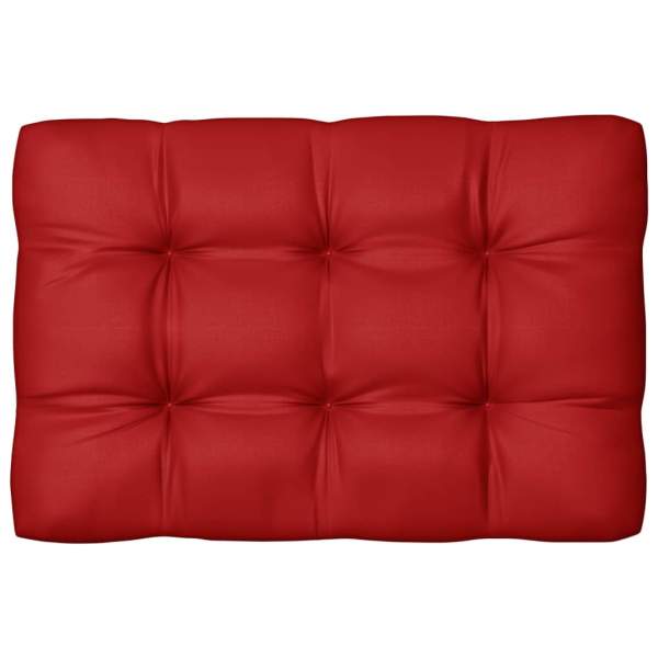  Palettensofa-Auflagen 7 Stk. Rot