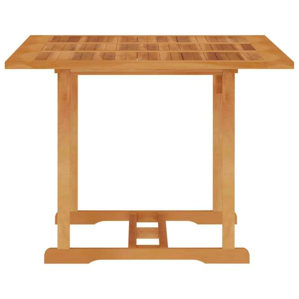  Gartentisch 150x90x75 cm Teak Massivholz