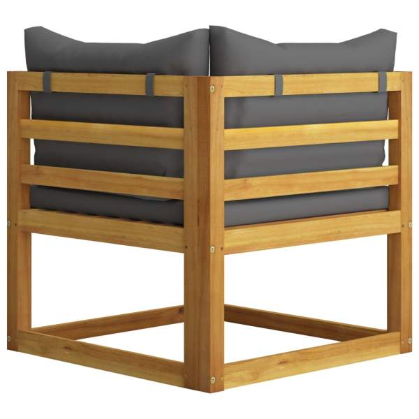 9-tlg. Garten-Lounge-Set mit Auflagen Massivholz Akazie 9-tlg. Garten-Lounge-Set mit Auflagen Massivholz Akazie