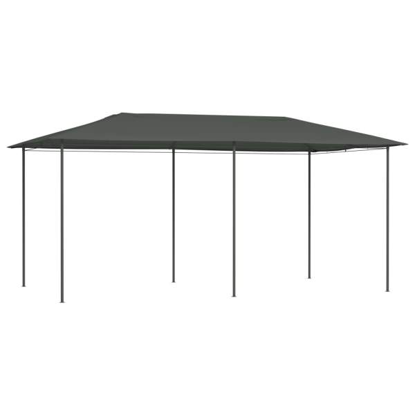  Pavillon 3x6x2,6 m Anthrazit 160 g/m²