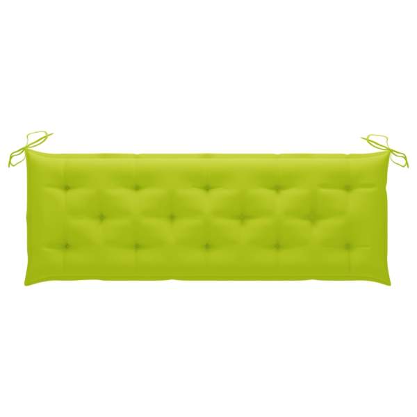 Gartenbank-Auflage Hellgrün 150x50x7 cm Oxford-Gewebe Gartenbank-Auflage Hellgrün 150x50x7 cm Oxford-Gewebe