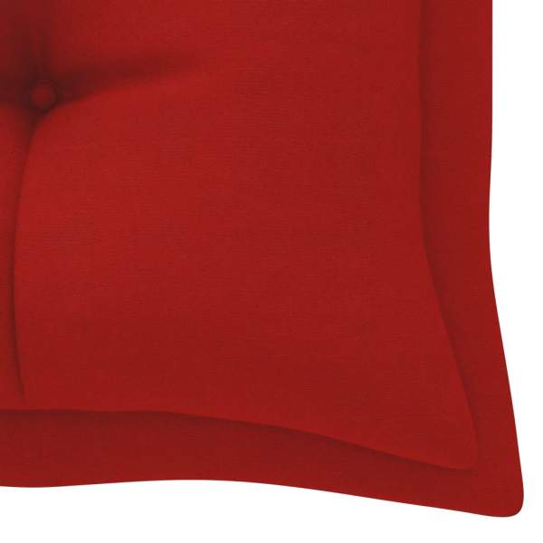  Gartenbank-Auflage Rot 180x50x7 cm Oxford-Gewebe
