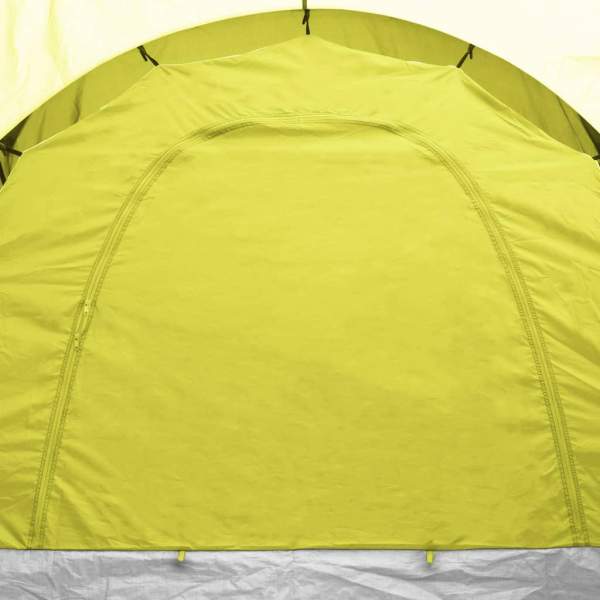  Campingzelt 6 Personen Blau und Gelb