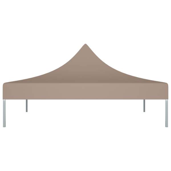  Partyzelt-Dach 2x2 m Taupe 270 g/m² 