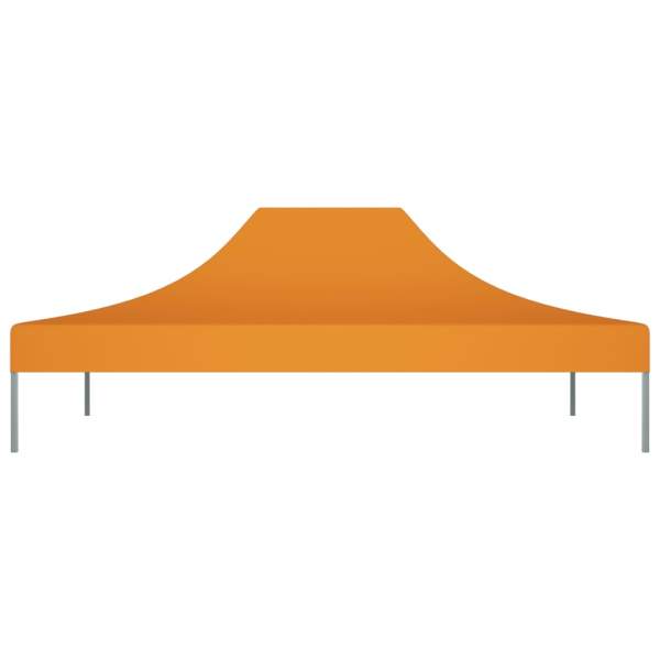  Partyzelt-Dach 4x3 m Orange 270 g/m²