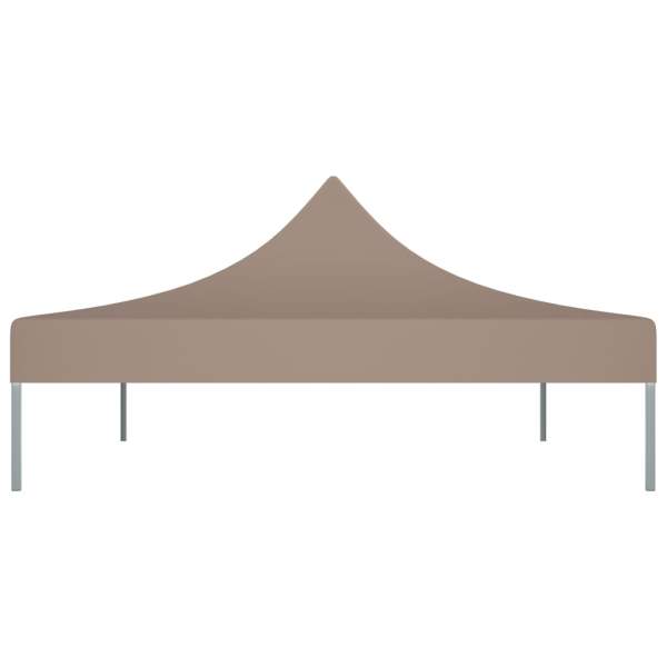  Partyzelt-Dach 4x3 m Taupe 270 g/m²