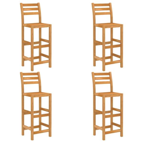  5-tlg. Gartenbar-Set Massivholz Akazie